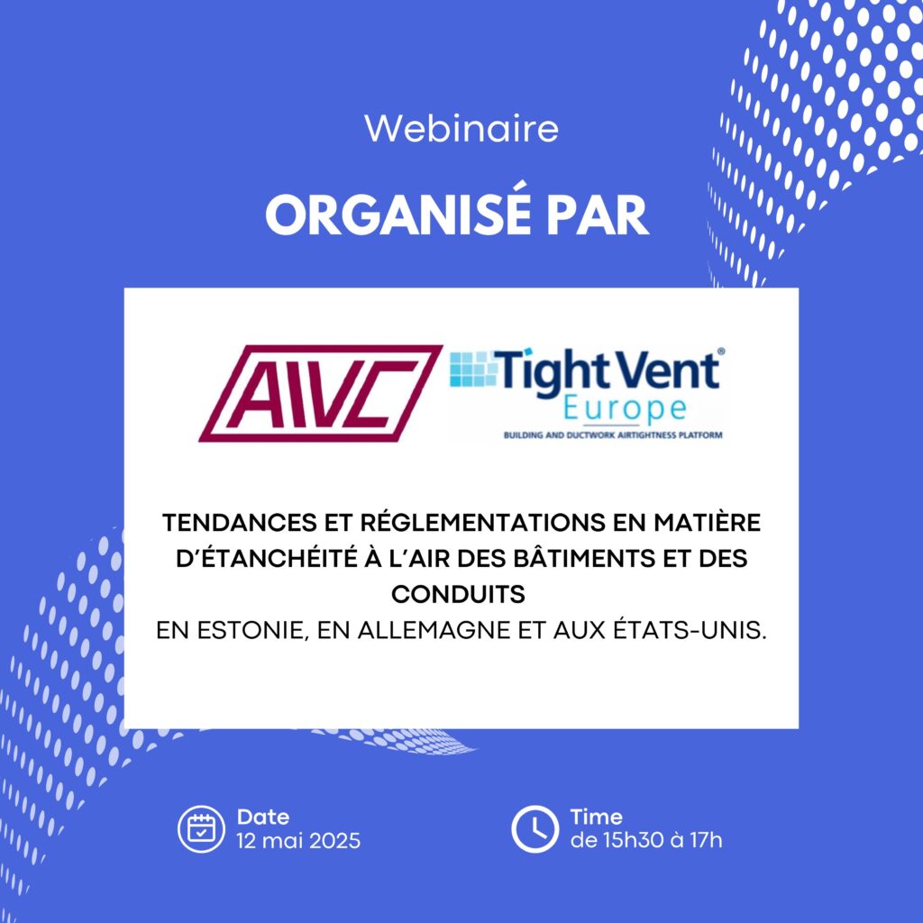 Webinaire : étanchéité à l’air des bâtiments